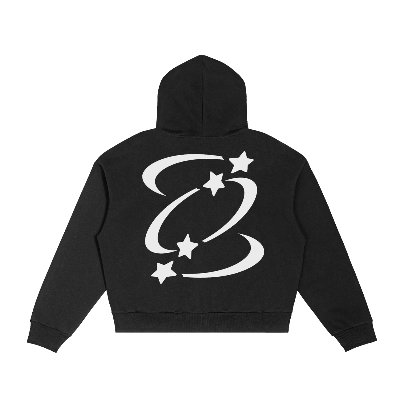 XTYA LYFE BOXY ZIP UP HOODIE/CRAZY STARS